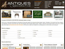 Tablet Screenshot of antiq.com